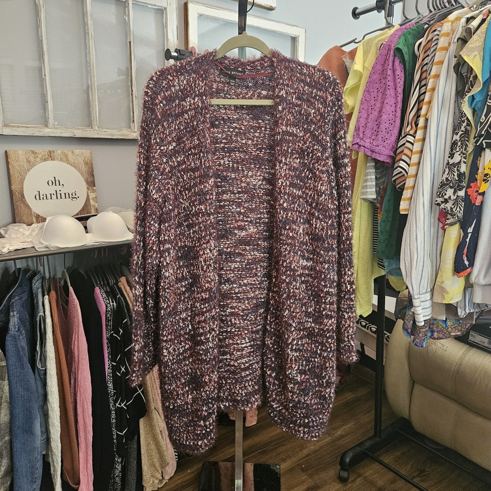 Lane Bryant Multicolor Knit Cardigan